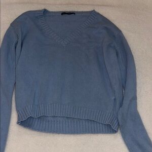 Blue Brandy V-Neck Sweater